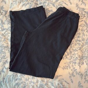 BRANDY MELVILLE navy wide leg sweats Anastasia